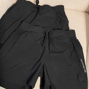 Abercrombie & Fitch Kids YPB MotionTek Shorts in Black